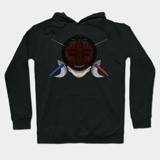 Fencing Devil (no caption) Hoodie